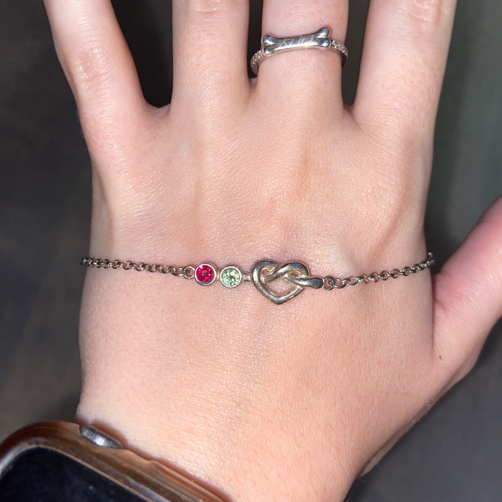 Talisa jewelry ties of the heart birthstone bracelet